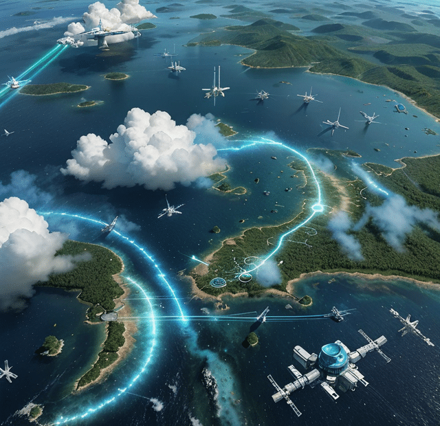 Satelliti monitorano l'ambiente